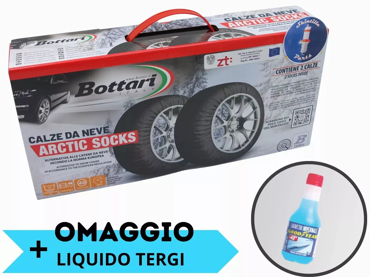 Calze Da Neve Omologate EN16662-1:2020 - Misura 275/40 R22, Alternative Alle Catene, Per Auto Non Catenabili