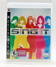 Disney Sing It (Sony PlayStation 3, 2008) Used W/Manual