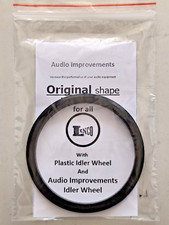 Lenco L75 L70 B51 B52 F50 IDLER wheel TIRE (TYRE) ORIGINAL shape