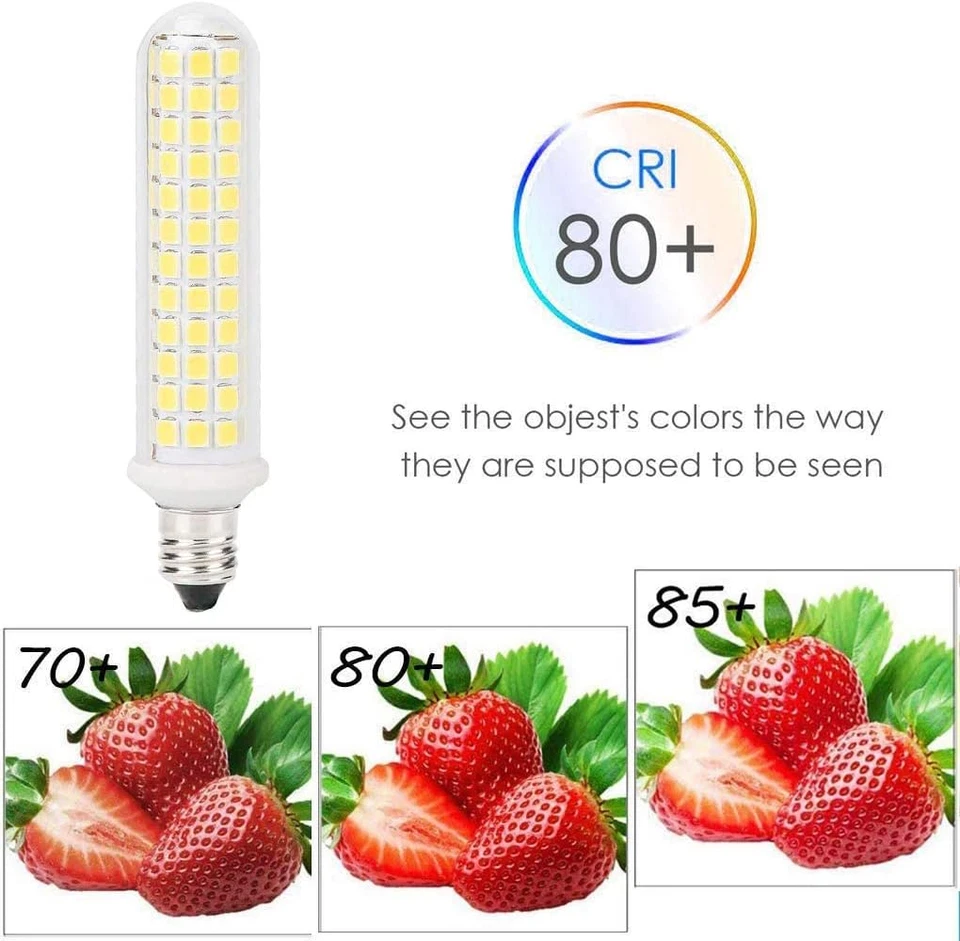 E11 LED Bulb, 100W E11 Halogen Bulb Replacement, 9W 1100Lm Patented Product, AC1 - Image 4 of 4