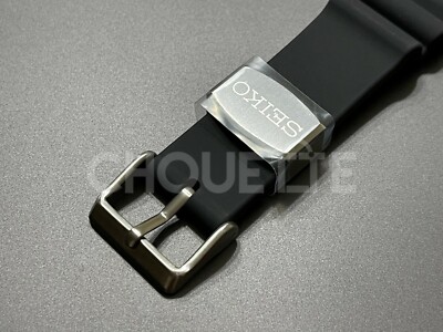 Seiko SBBN033, 7C46-0AG0, SBBN031, SBBN045 22mm Black