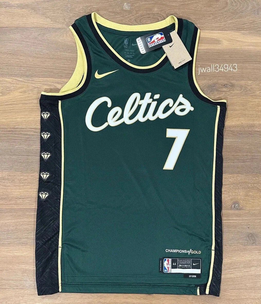 Jaylen Brown Boston Celtics Nike City Edition Swingman Jersey Men's 2022/23  NBA