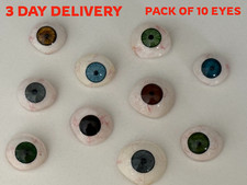 Eyes Prosthetic Ocular Prosthesis Artificial Human PACK OF 10 Eyes MADE IN USA