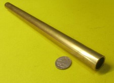 260 Brass Tube 3/4" OD x .065" Wall x .620" ID x 1 Ft Length