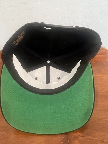 Vital 4U Energy Black Snapback Hat Structured Wool Cap Dad Hat - Picture 12 of 12