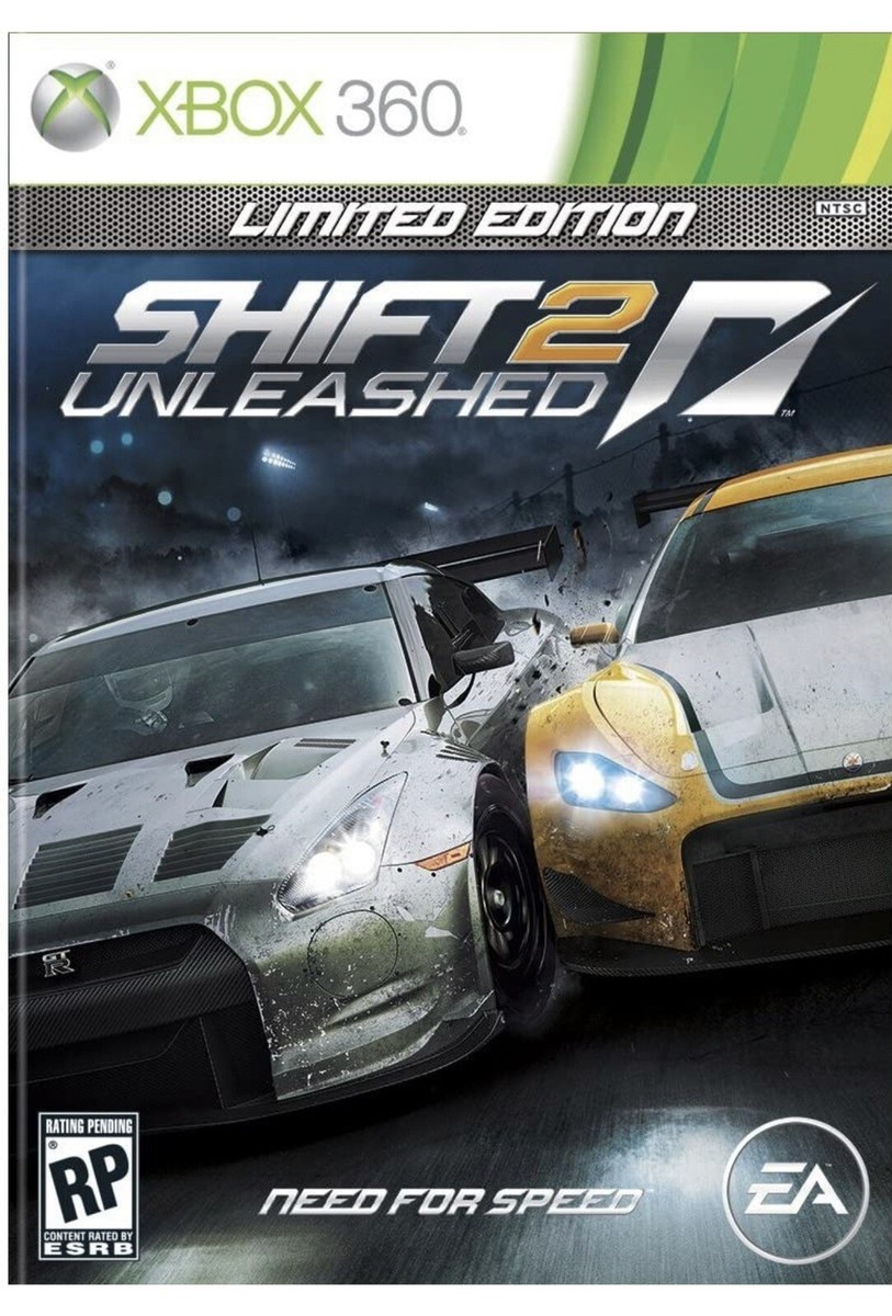 NFS Need for Speed Shift Unleashed Limited Edition XBOX 360