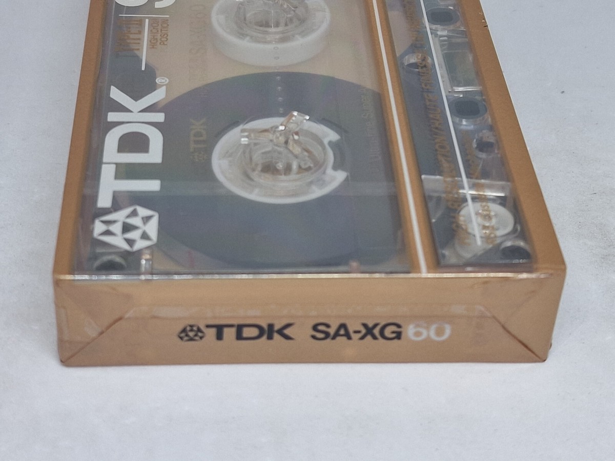 TDK SA-XG 60 Audio Tape Year 1986 for sale online | eBay