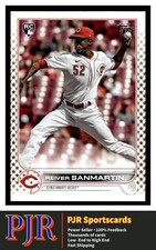 2022 Topps Gold Star #619 Reiver Sanmartin Cincinnati Reds  BUY 4 - 35% OFF