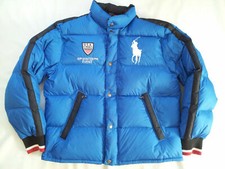 Polo by Ralph Lauren Blue 111rd Winter Event USA Olympic Team Puffer Jacket M
