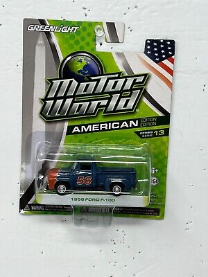 Greenlight Motor World American 1956 Ford F-100 1:64 Diecast | eBay
