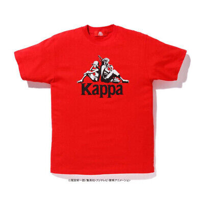 echo glans statistieken kappa x one piece collaboration T-shirt Luffy x Shanks red size L Anime  Japan | eBay