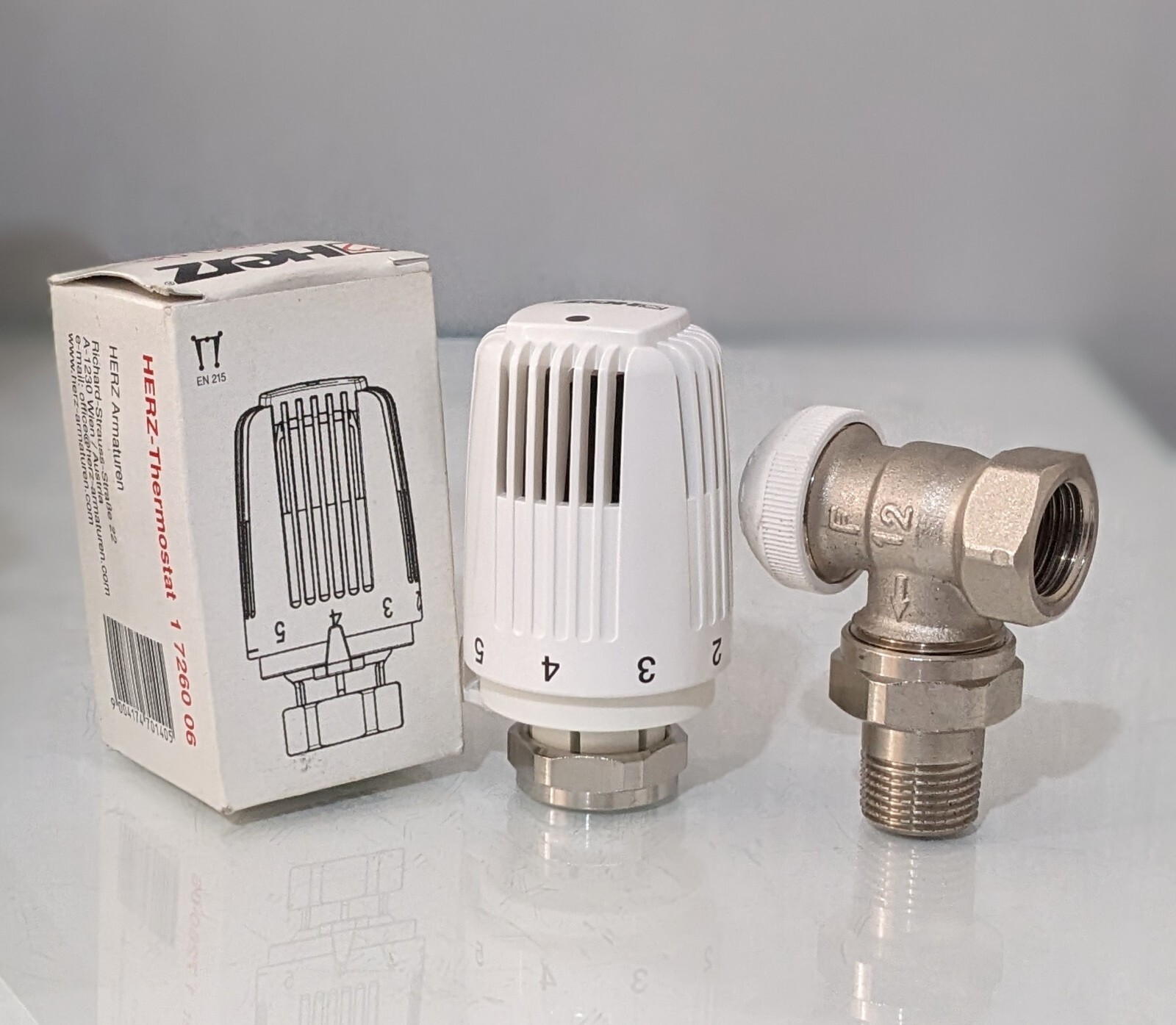 HERZ Thermostatic Radiator Valve Replacement Sensor Head M28 x 1.5 Set |  eBay