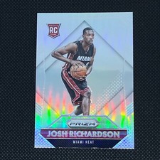 2015-16 Josh Richardson Panini Prizm Silver RC Miami Heat Philadelphia 76ers 