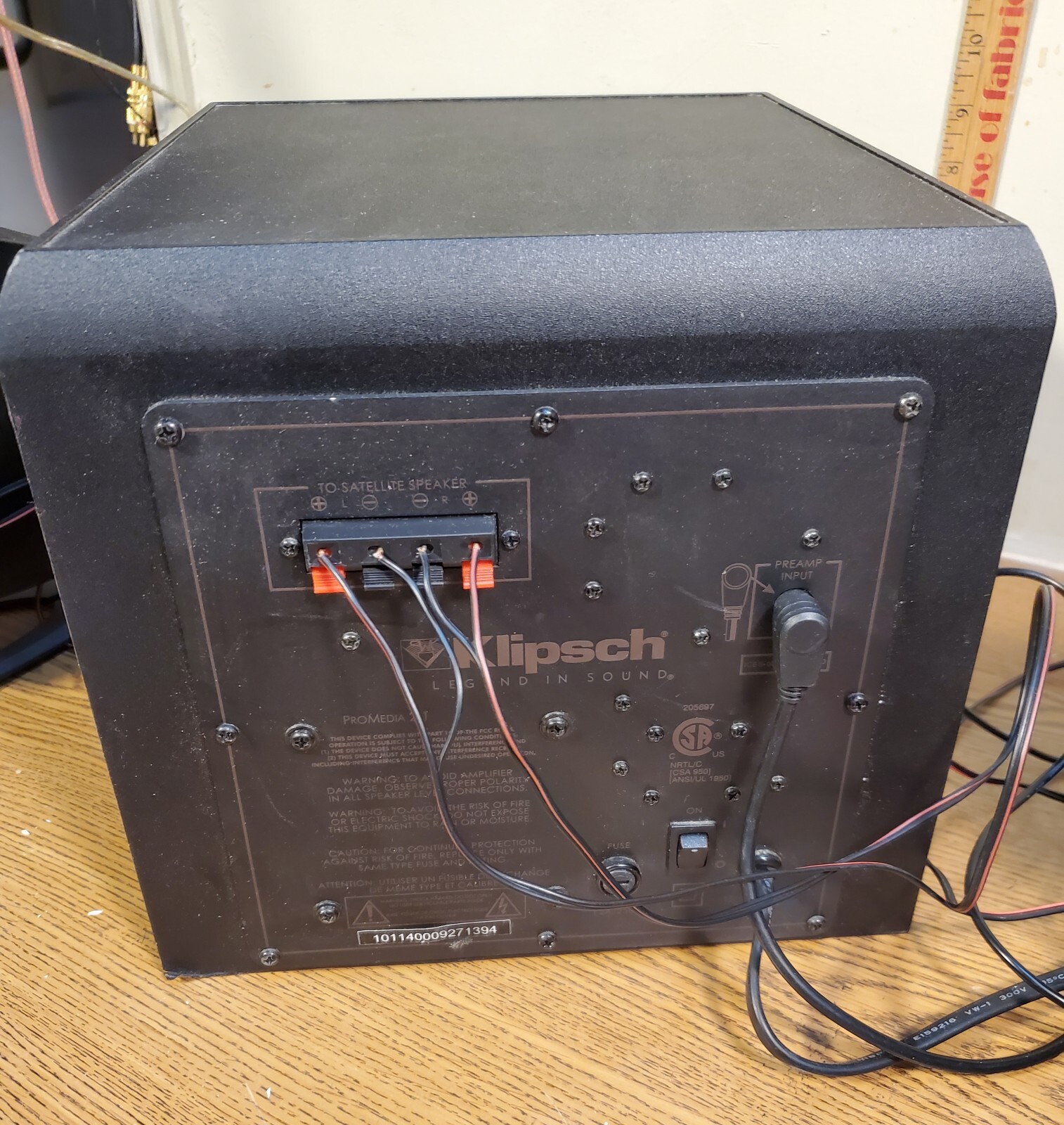Klipsch ProMedia 2.1 THX Certified Two Speaker Computer Audio System Watch Video