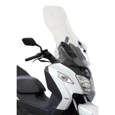 FABBRI Parabrezza Moto EXCLUSIVE Trasparente Per SYM JOYMAX Z 300 (2019) - Protezione E Stile - 3