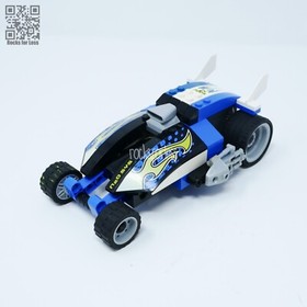 LEGO RACERS 8138 & 8139 (Phantom Crasher & Night Blazer) 100% Complete