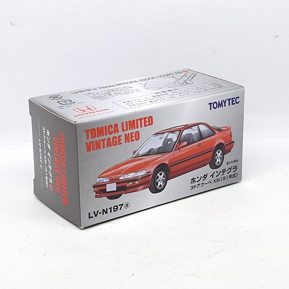 Tomica Limited Vintage NEO LV-N197a Honda Integra 3 door