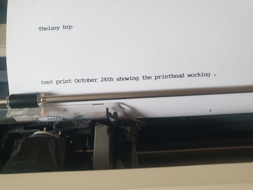WORKING - Canon AP1500 Electronic / Electric typewriter with built in screen - Picture 3 of 8