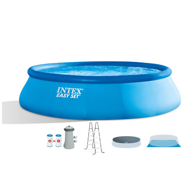 Intex Easy Set Up Inflatable Swimming Pool with Filter Pump