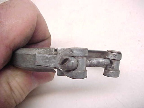 Original timing adjusting clamp from '58 - '65 Corvette Rochester FI distributor - Picture 2 of 6