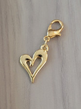 Heart  Charm  Zipper Decoration  Lobster Claw Clasp  Keychain