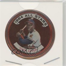 1964 Topps Coins All-Stars Hank Aaron #149 HOF 2u3
