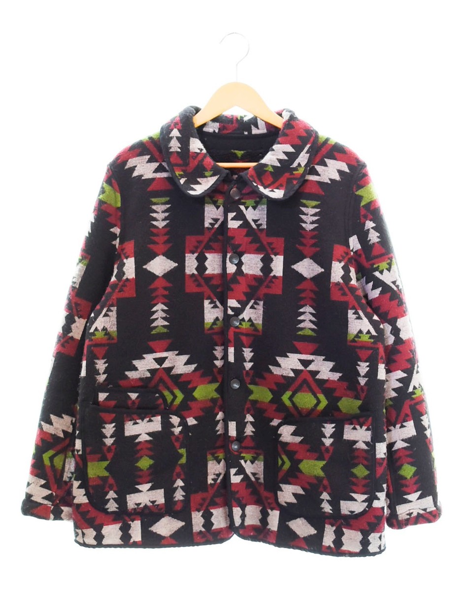 SUGAR CANEネイティブアメリカン ウールブランケットジャケット 38