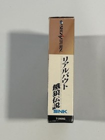 Real Bout Fatal Fury w/ 1MB RAM Cart - Japan Region - Sega Saturn - Tested