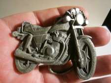 1979 MOTORCYCLE DIRT BIKE BELT BUCKLE HEAVY METAL - GW-26
