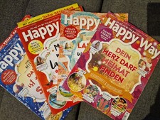 Happy Way  -  Zeitschrift  -  Jahrgang 2020  -  Hefte 1 + 2 + 3 + 4    - komplet