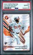 2024 Topps Pristine - Jackson Holliday #79 Pristine Orange Refractor /25 (RC)