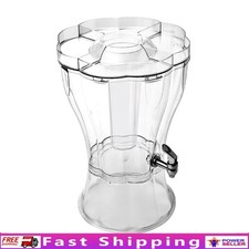 3.5 Gallon Beverage Dispenser Party Top W/ Removable Ice Cone  Spigot New