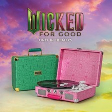 WICKED FOR GOOD GLINDA CROSLEY TURNTABLE RSD BLACK FRIDAY 2025 PINK