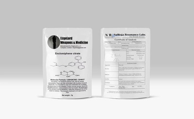 Edgelord Enclomiphene Citrate Research Chemical, 5G Pack, for Laboratory Analysi