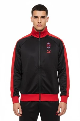 AC Mailand Milan Trainingsjacke Puma T7 Black 2022/23 Tracktop M L XXL - Bild 1 von 4