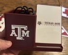 TEXAS A&M Aggies Fan Lot Wireless Phone Charger Car Coasters Scrunchie Banner  — photo 4