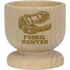 'Fossil Hunter Dinosaur Skull' Wooden Egg Cup (EC00027799)