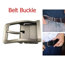 Alloy Belt Buckle Single Prong Wide Belt Accessories Rectangle Pin Belt Buckle