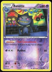 Banette 31/108 Reverse Holo - XY Roaring Skies
