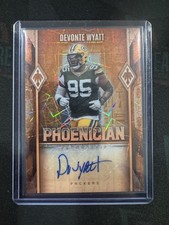 2025 Panini Phoenix Phoenician Lazer Devonte Wyatt 10/49 Signed Auto