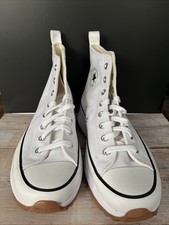 Converse Run Star Hike Hi White Black Gum Pla...
