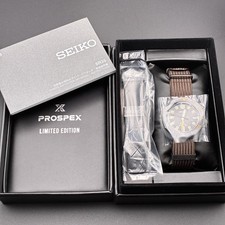 Seiko Prospex SPB257J1 SBDC157 Black Series Diver watch 200m Limited New