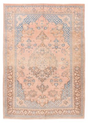 Vintage Traditional Hand-Knotted Area Rug 7'0'' x 10'1'' Oriental Wool Carpet