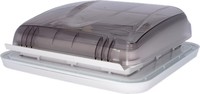 Berger Dachhaube M Mit Moskitoschutz & Verdunkelungsrollo 40 X 40 Cm Transparent
