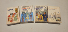Hoyle Pocket Trivia Lot of 4 Card Games Movie Potpourri Political Teens 1984