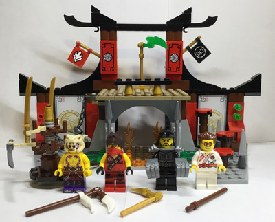 LEGO NINJAGO: Dojo Showdown 70756 Complete Set w Mini Figs, no box or instruct