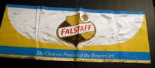 Vintage Falstaff Beer Banner 36x13" St. Louis Missouri