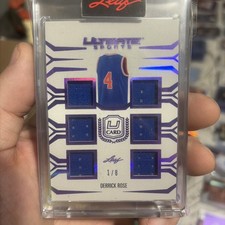 2024 Leaf Ultimate Sports. Derrick Rose Game ...