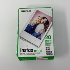 Fujifilm Instax Mini Film White Border 20 Sheets 2x10 86x54mm