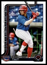 2025 Topps Pro Debut Eduardo Tait #PD-173 Clearwater Threshers Phillies